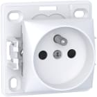 Schneider Electric - Reconditionné - Alréa, prise de courant 2P + T, connexion rapide, blanc polaire