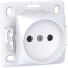 Schneider Electric - Reconditionné - Alréa, prise de courant 2P, connexion rapide, blanc polaire
