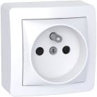 Schneider Electric - Reconditionné - Alréa - prise de courant 2P+ T connexion rapide - cadre saillie