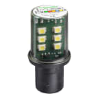 Schneider Electric - Reconditionné - Harmony - lampe de signalisation LED - blanc - BA 15d - 24V