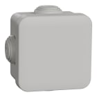 Schneider Electric - Reconditionné - Mureva Box, boite de dérivation IP55 + embouts 65x65x45, gris