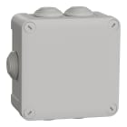 Schneider Electric - Reconditionné - Mureva Box, boite de dérivation IP55 + embouts 105x105x55, gris