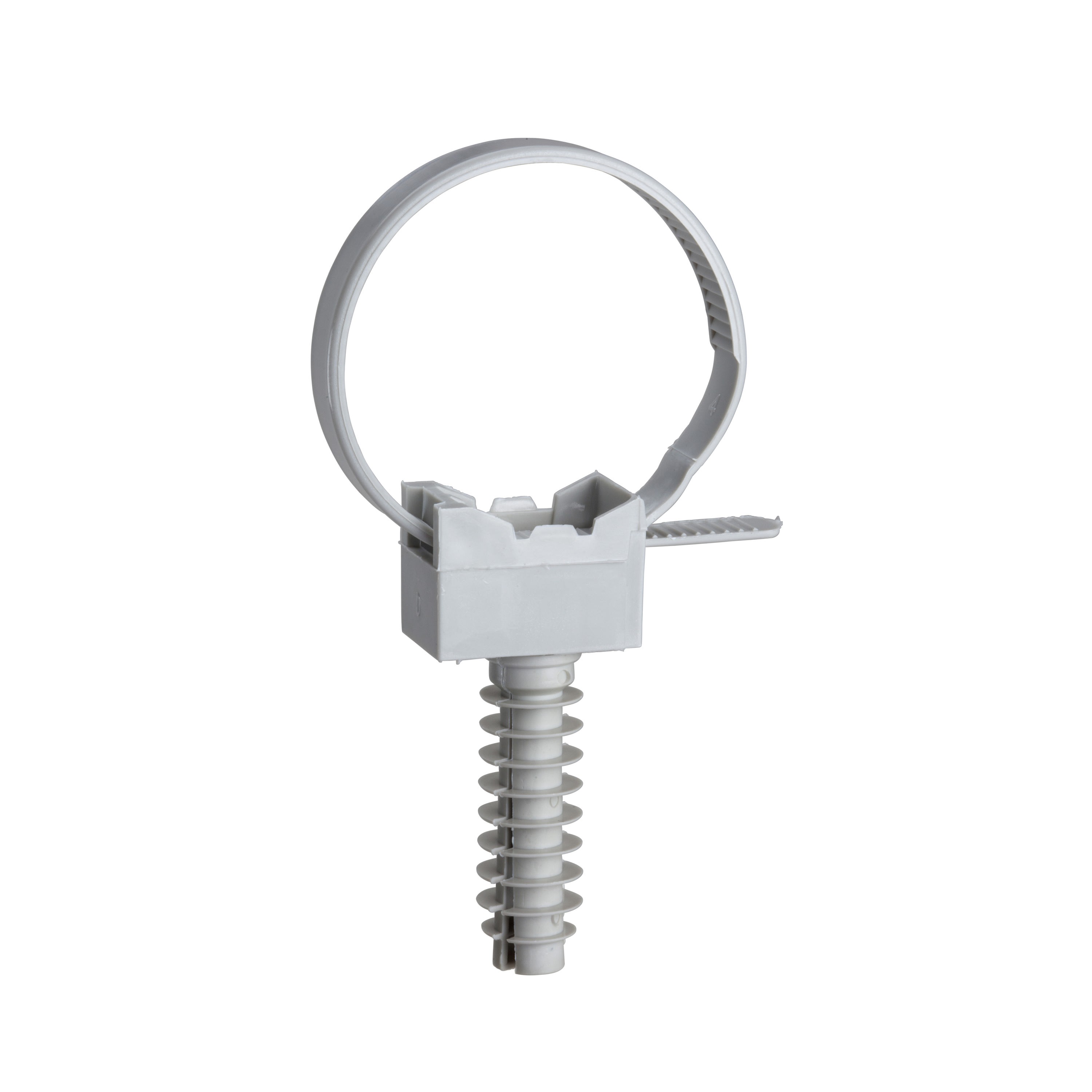 Schneider Electric - Reconditionné - Mureva FIX -Instacables pour Ø16-32mm Gris avec Cheville filetée