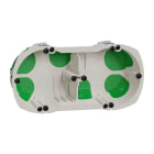 Schneider Electric - Reconditionné -Multifix air-boîte étanche 2postes entraxe 71mm-dia 67mm-pro 40mm