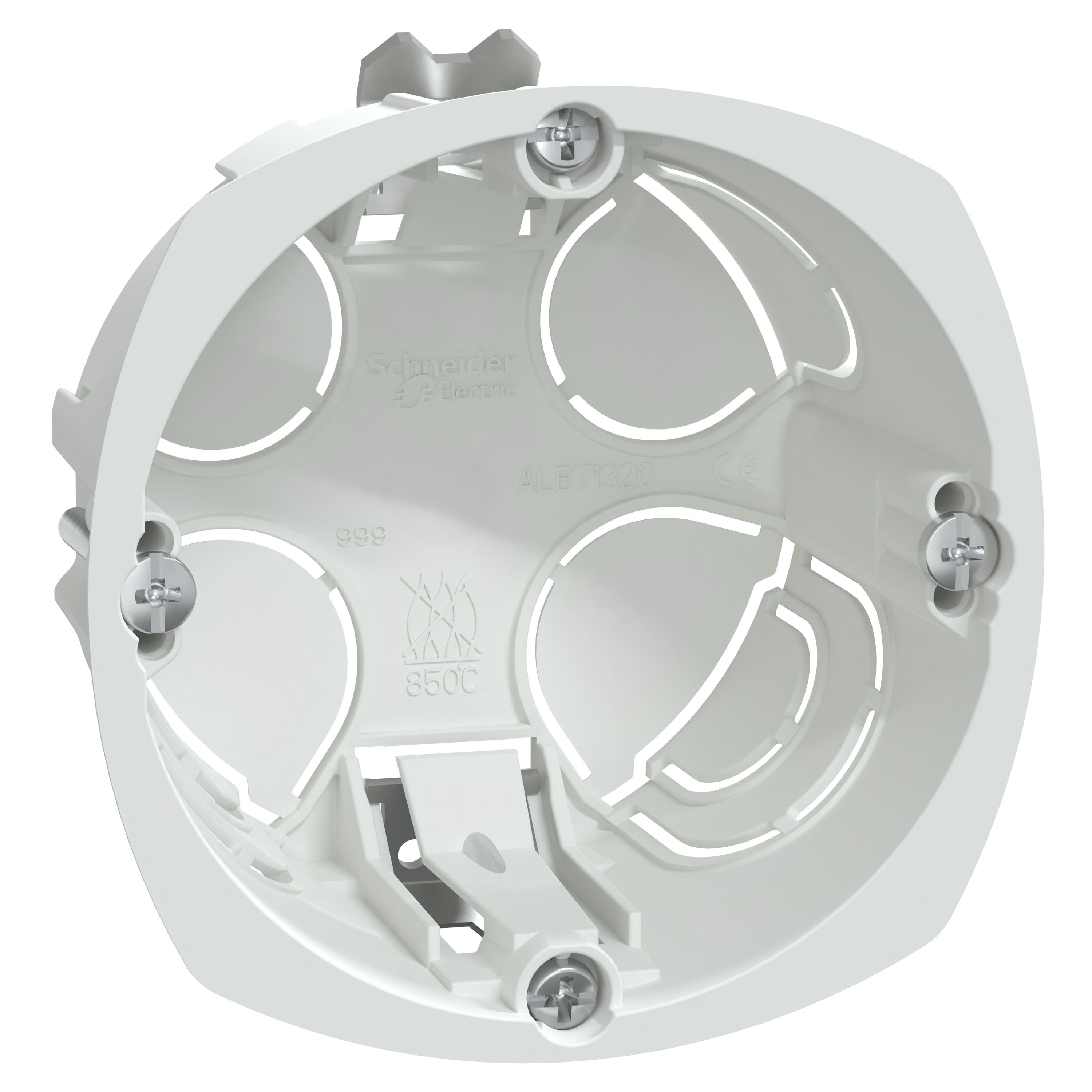 Schneider Electric - Reconditionné - Multifix - boîte d'encastrement - Ø 67mm - prof 40mm - 1 poste