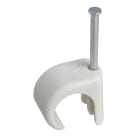 Schneider Electric - Reconditionné - Mureva Fix- Clip à clou conduit Ø14-20mm - clou Ø2,5-L35mm- gris