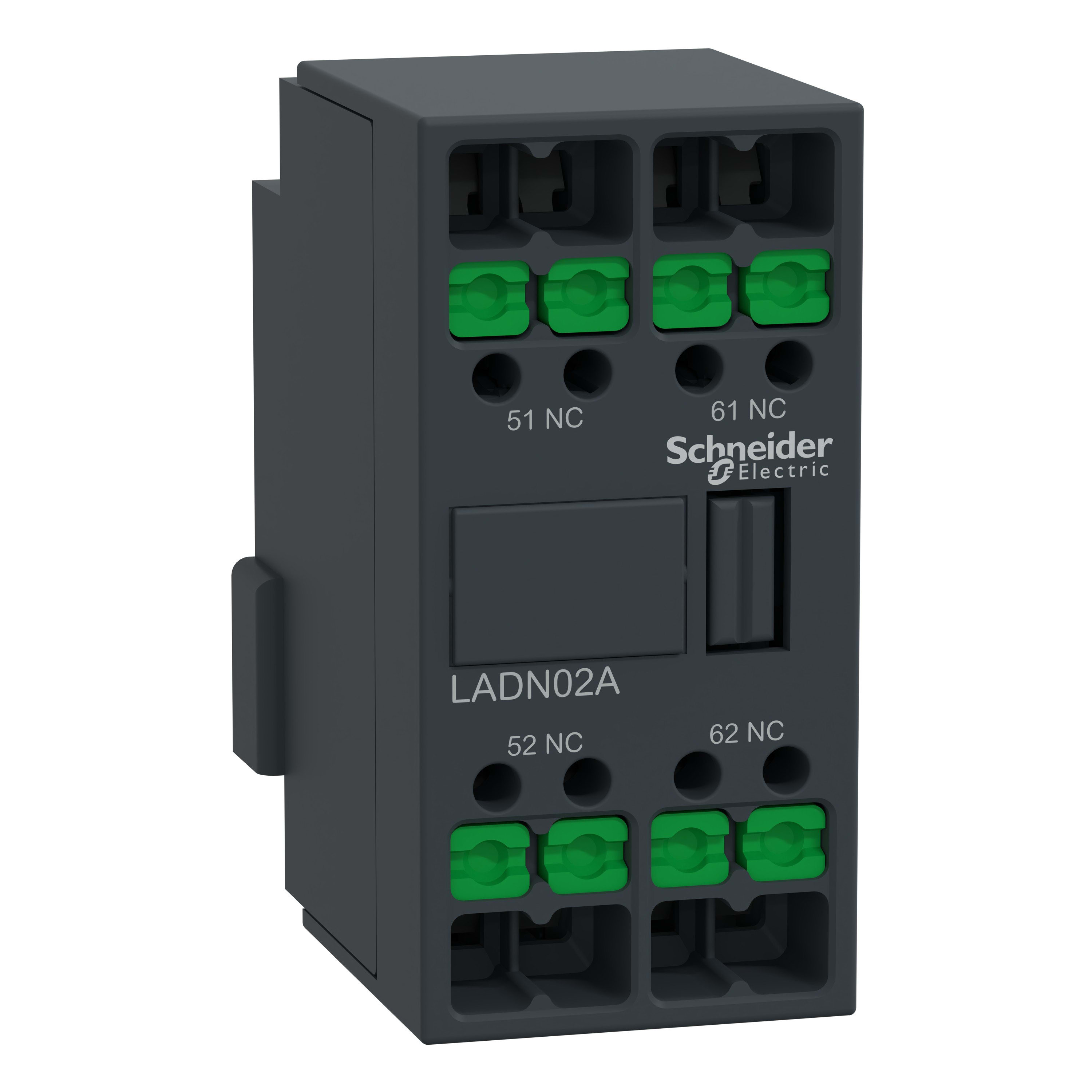 Schneider Electric - TeSys LAD - Snap In - bloc contacts auxiliaires frontaux - 0F+2O