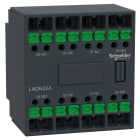 Schneider Electric - Snap-In - TeSys D - bloc contacts auxiliaires frontaux - 2F+2O - bornes Snap-In