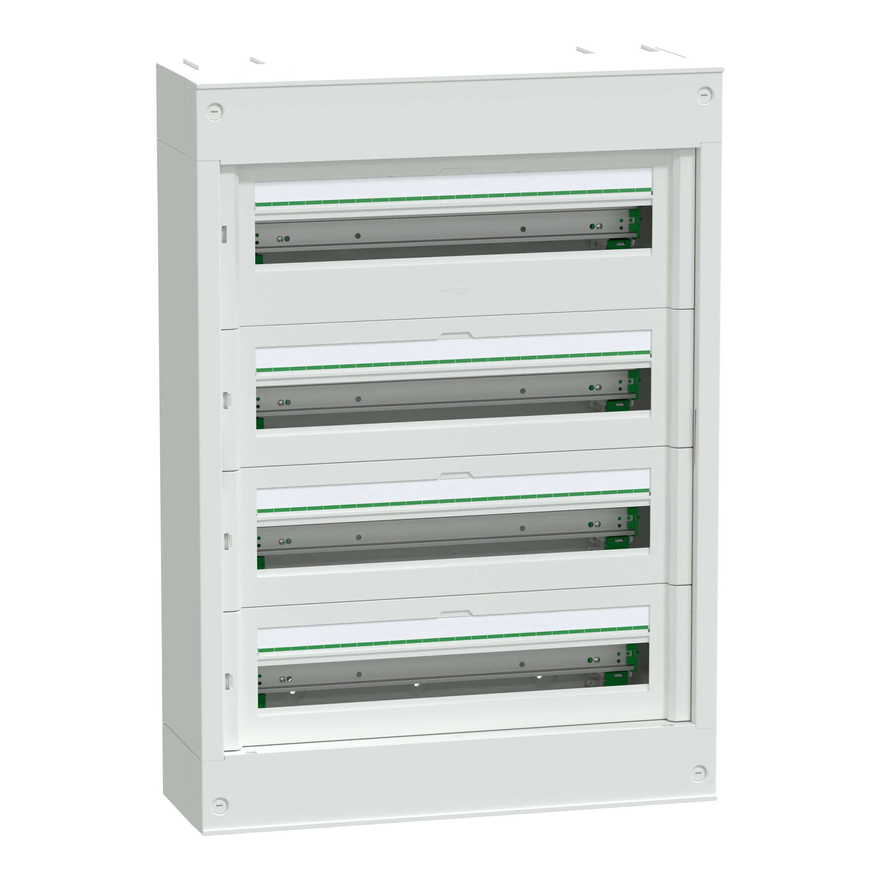 Schneider Electric - Reconditionné -PrismaSeT S coffret saillie plastique & métal 4rangées 24 modules