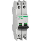 Schneider Electric - Reconditionné - Multi9 C60BPR -disj à cosses-2P-courbe C-6A-10kA-480Y/277V-UL489