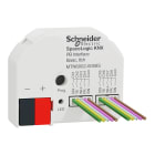 Schneider Electric - SpaceLogic KNX Interface Bouton Poussoir Basic, 8 canaux, Secure