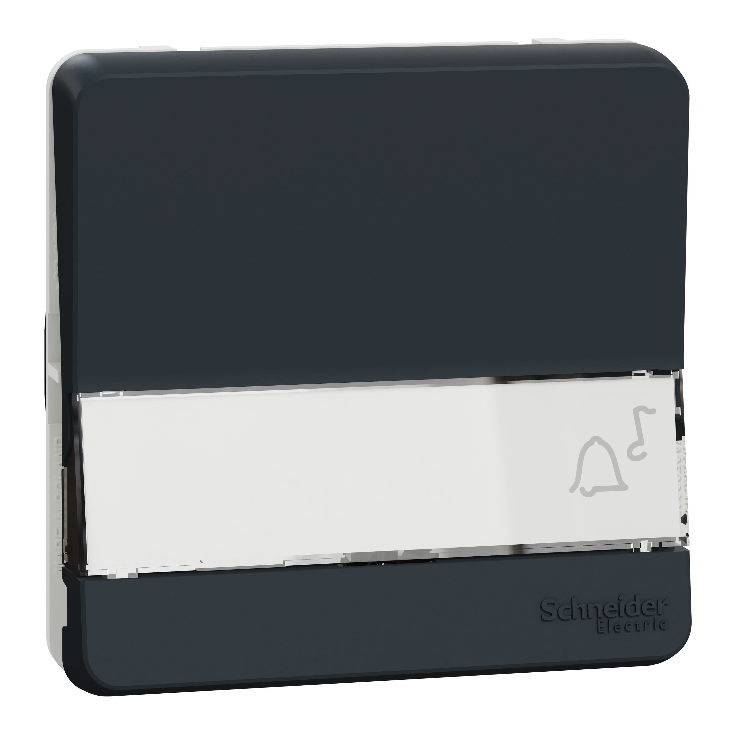 Schneider Electric - Reconditionné -MurevaStyl Bouton poussoir porte-etiquette compos. IP55 IK08 gris