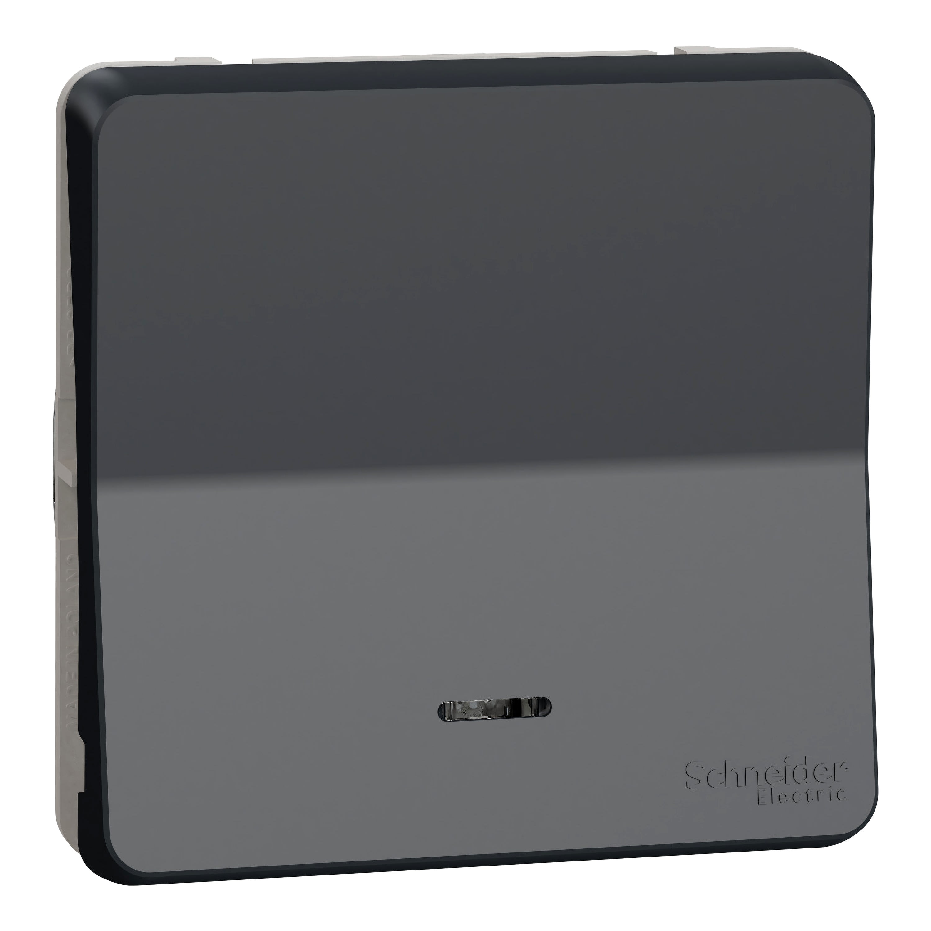 Schneider Electric - Reconditionné - Mureva Styl Va et vient lumineuxLED -compos. IP55 IK08 auto gris