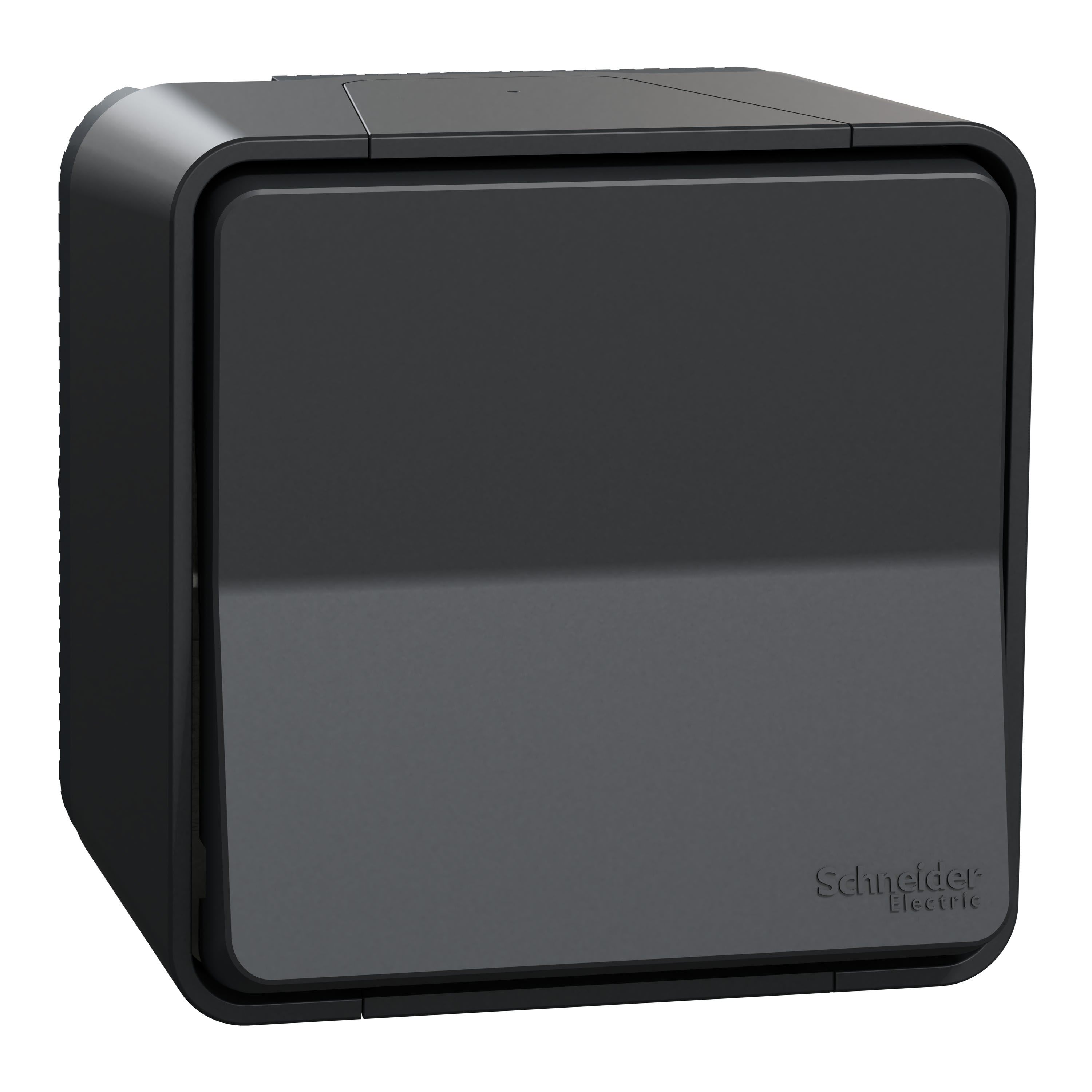Schneider Electric - Reconditionné - Mureva Styl- Bouton poussoir saillie IP55 IK08 connex. auto gris