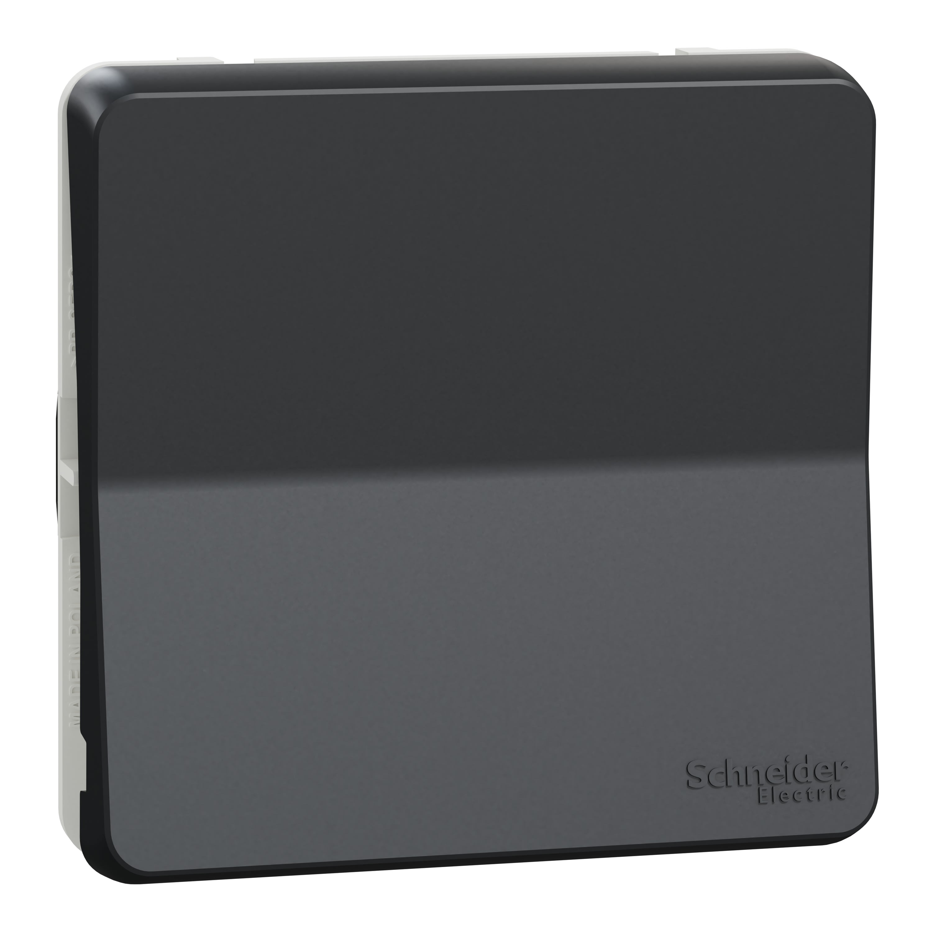 Schneider Electric - Reconditionné - Mureva Styl -Bouton poussoir compo. -IP55 IK08 connex. auto gris