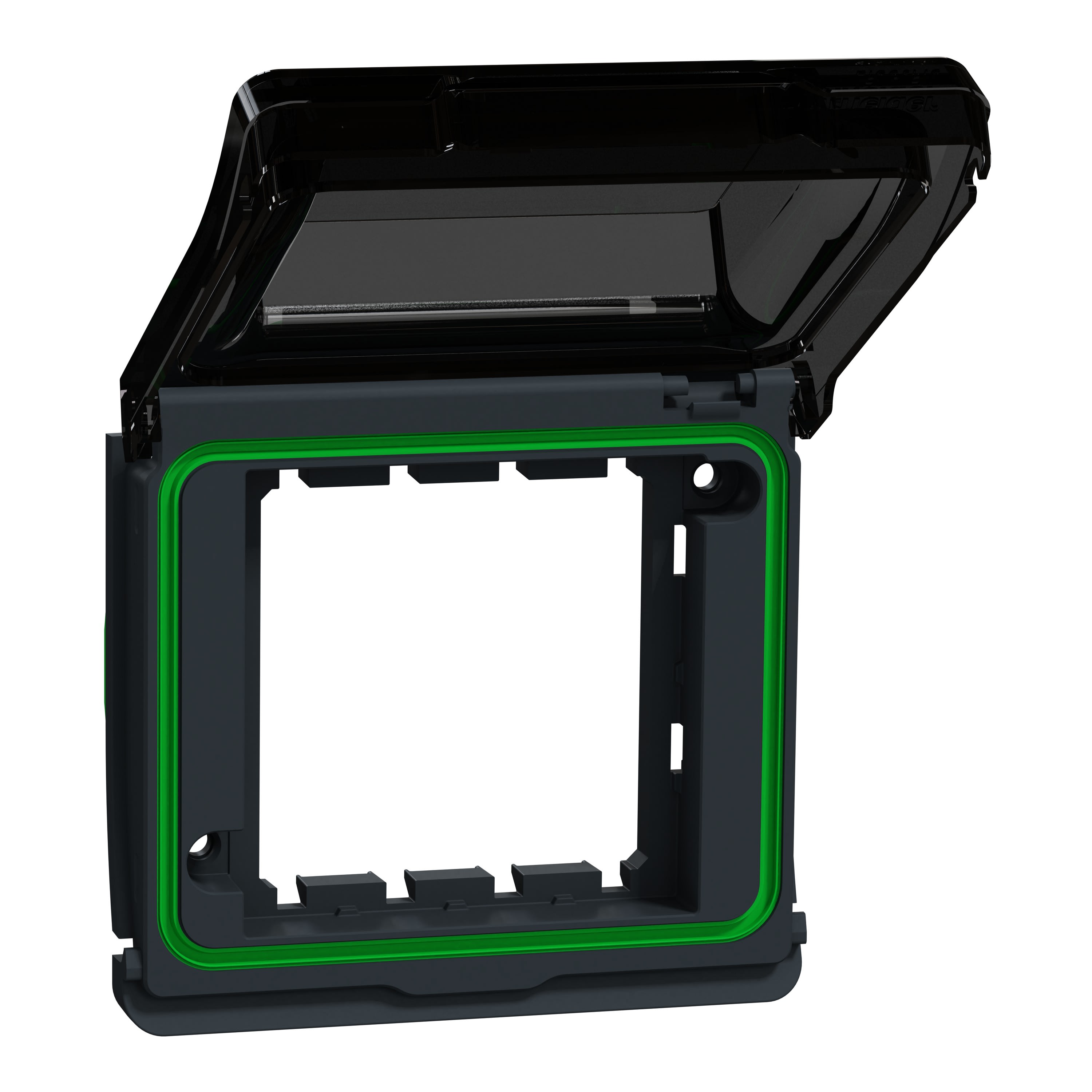 Schneider Electric - Reconditionné -Mureva Styl -Adaptateur pour fonction 45X45 compo. IP55 IK07 gris