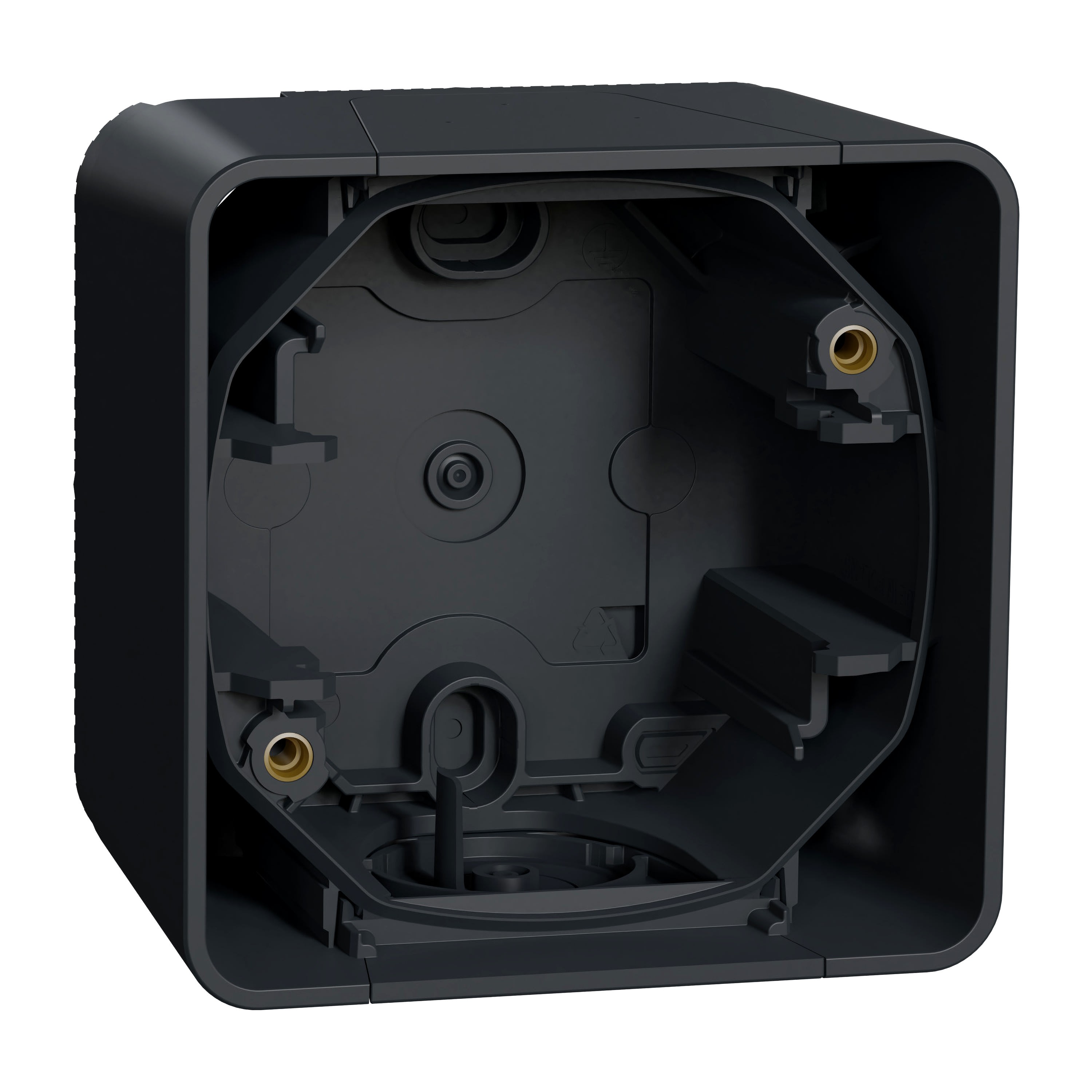 Schneider Electric - Reconditionné - Mureva Styl - Boîte 1 poste - saillie - IP55 - IK08 - gris