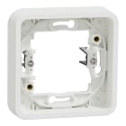 Schneider Electric - Reconditionné - Mureva Styl - Cadre 1 poste à griffes encastré- IP55 IK08- blanc