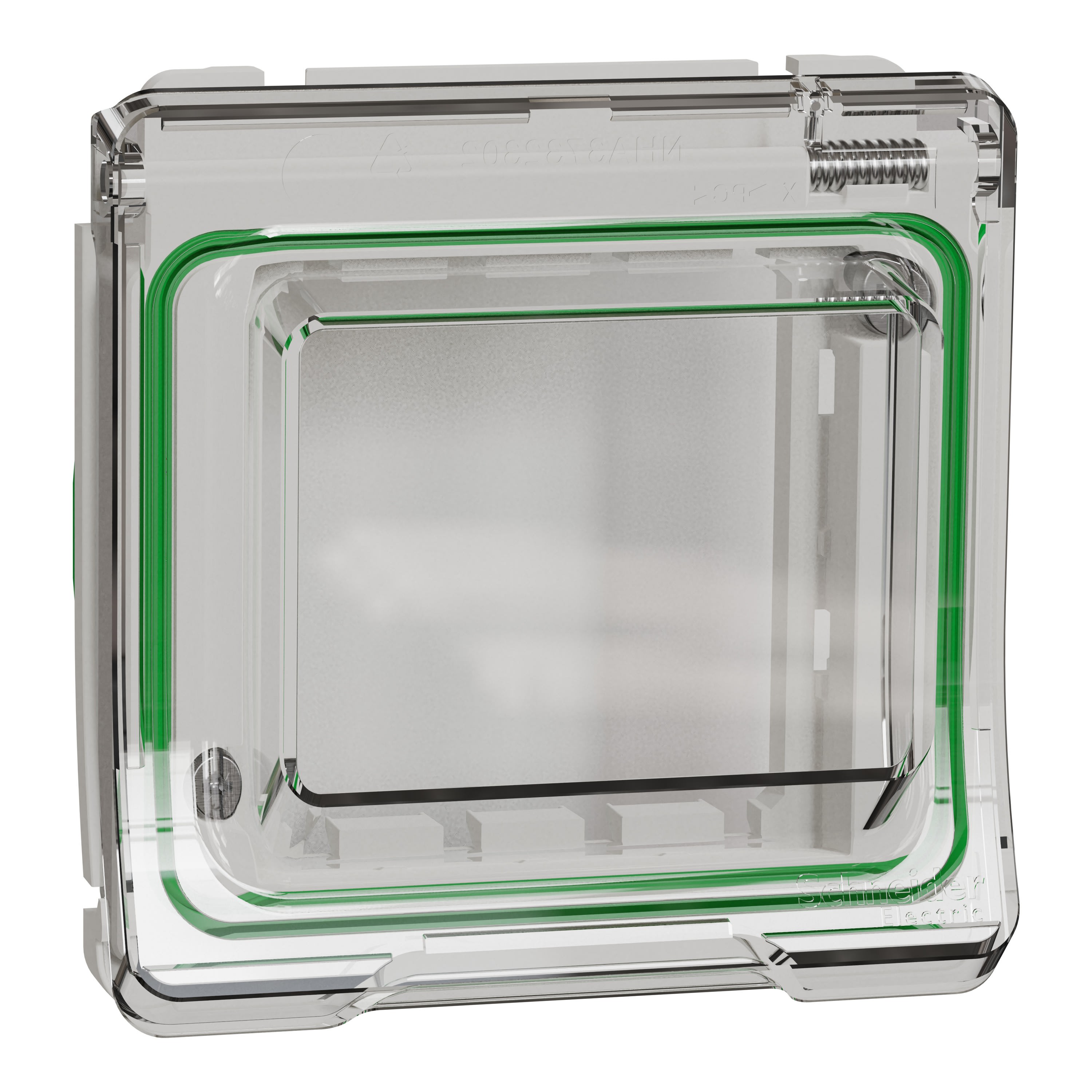 Schneider Electric - Reconditionné - Mureva Styl - Adapt pour 45X45 - compo - IP55 - IK07 - blanc