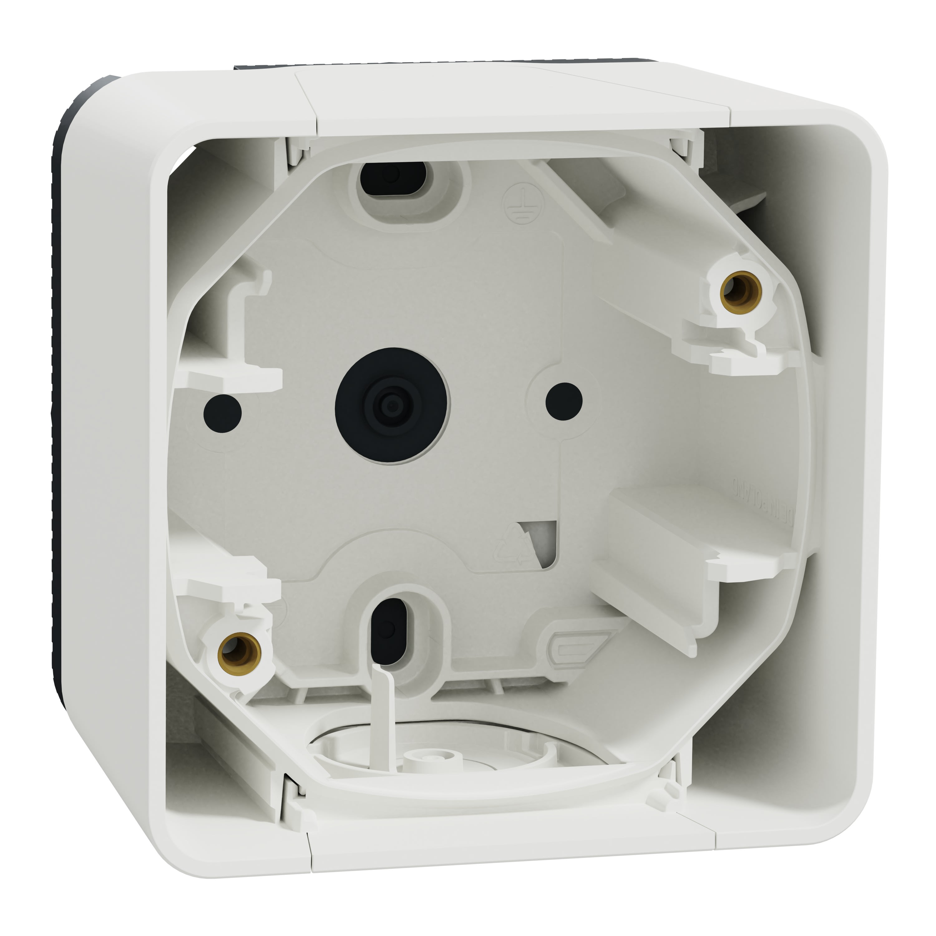 Schneider Electric - Reconditionné - Mureva Styl - Boîte 1 poste - saillie - IP55 - IK08 - blanc