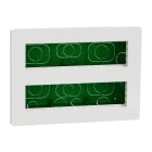 Schneider Electric - Reconditionné - Unica - poste de travail- encast.-complet- 2rang 8mod - blc anti