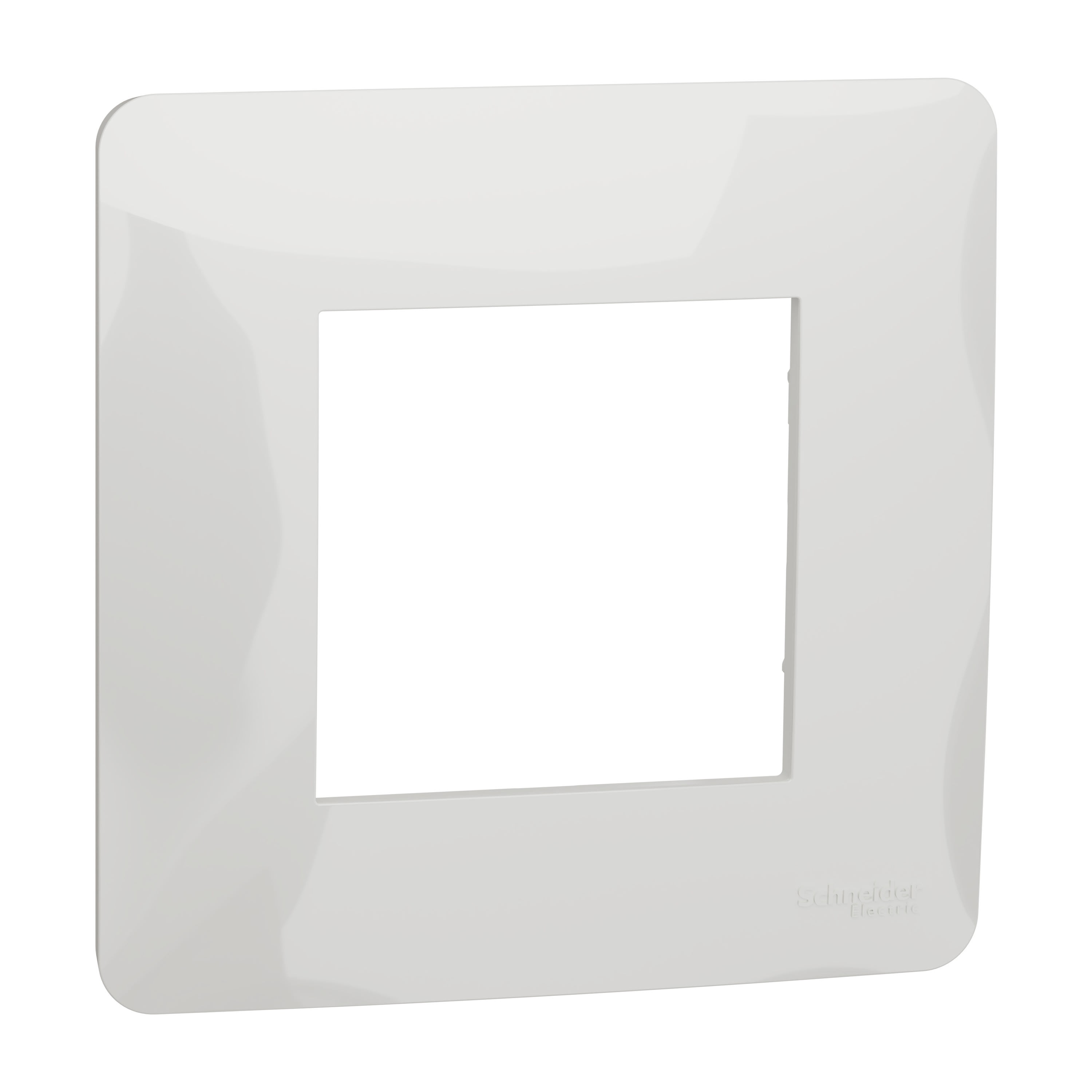 Schneider Electric - Reconditionné - Unica Studio - plaque de finition - Blanc - 1 poste