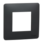 Schneider Electric - Reconditionné - Unica Studio - plaque de finition - Anthracite - 1 poste