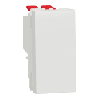 Schneider Electric - Reconditionné - Unica - permutateur - 10A - 250Vca -1 module - Blanc - méca seul