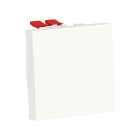 Schneider Electric - Reconditionné - Unica - permutateur - 10A - 250Vca -2 modules- Blanc - méca seul