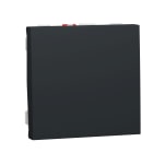 Schneider Electric - Reconditionné - Unica - bouton-poussoir NO- 10A rapide -2 mod- Anthra- méca seul