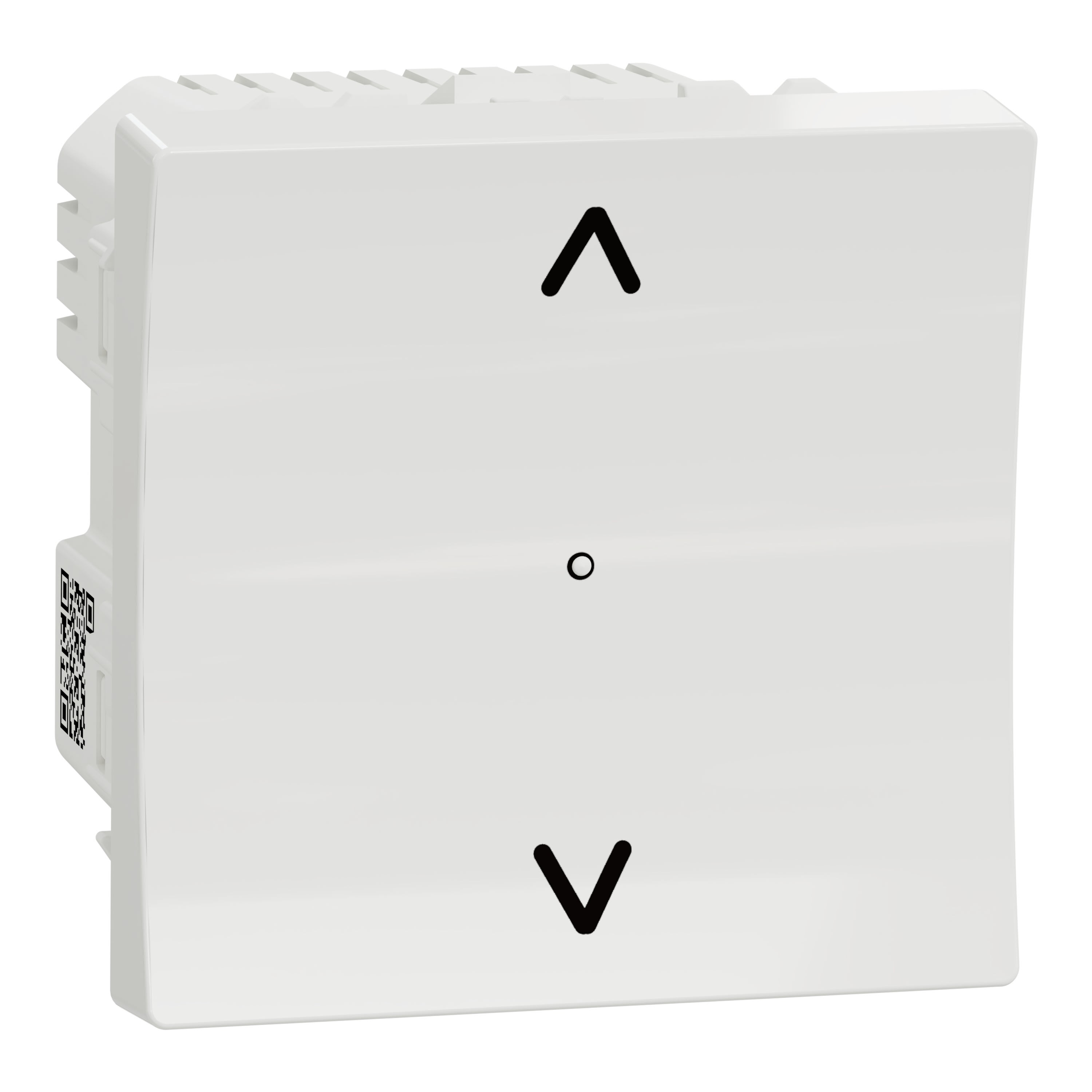 Schneider Electric - Reconditionné - Wiser Unica - interrupteur volet-roulant 4A-zigbee-blc méca seul