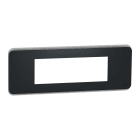 Schneider Electric - Reconditionné - Unica Pro - plaque de finition - Anthracite - 6 modules