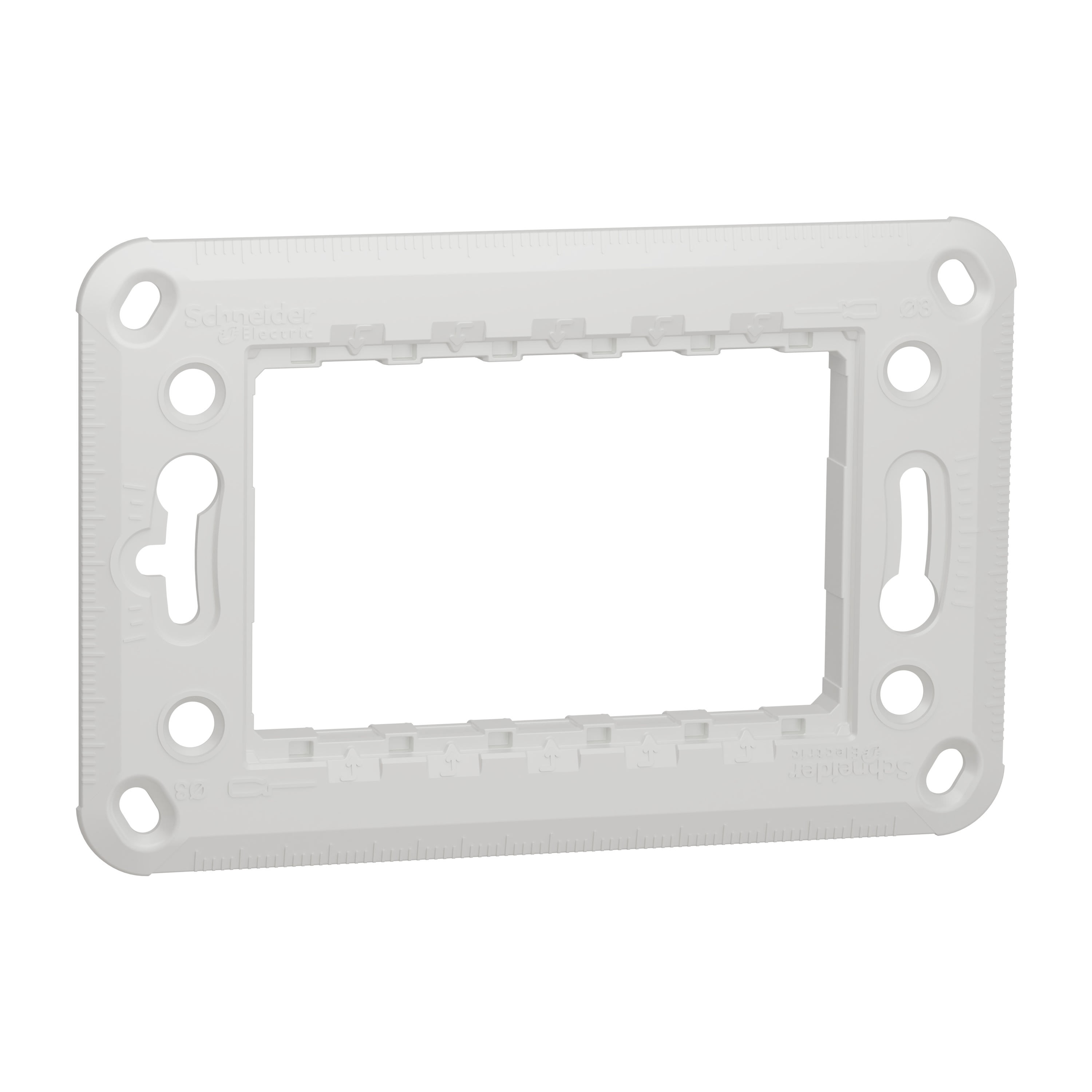 Schneider Electric - Reconditionné - Unica - support de fixation 3 mod - plastique