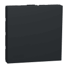 Schneider Electric - Reconditionné - Unica - obturateur - 2 modules - Anthracite - mécanisme seul