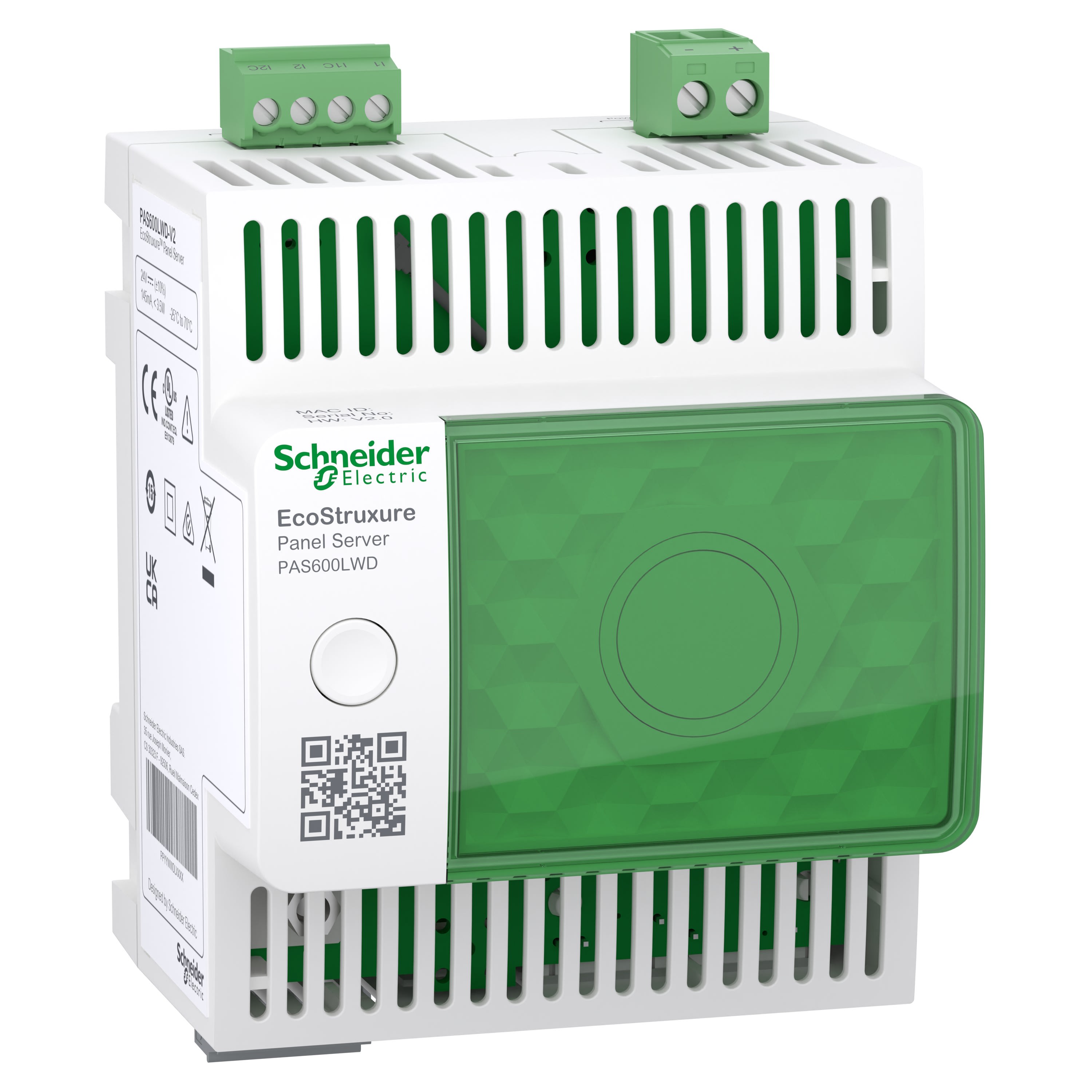 Schneider Electric - Reconditionné - Panel Server Universal - Passerelle de comm - cablé 24VCC