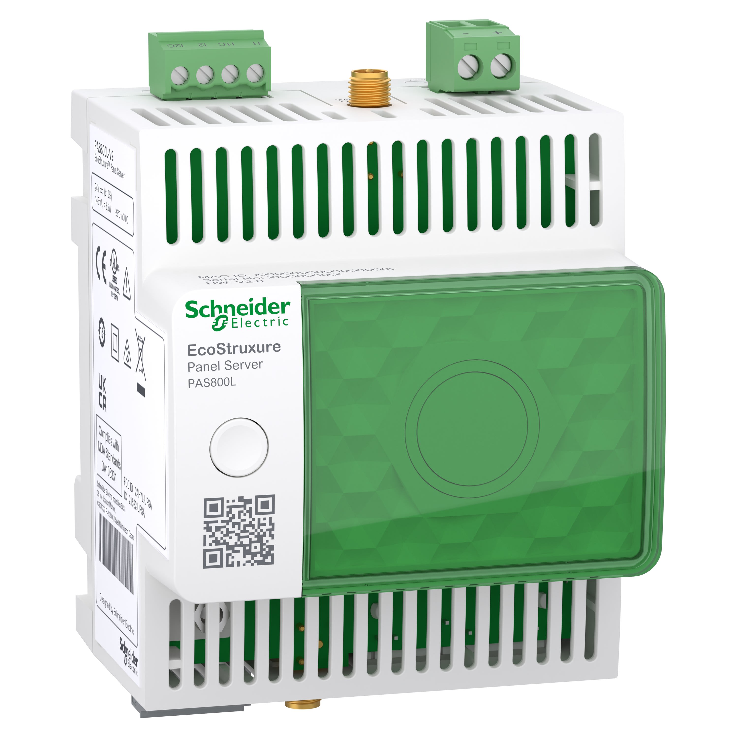 Schneider Electric - Reconditionné - EnerlinX - EcoStruxure Panel Server Avancé - alim 24VDC
