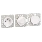 Schneider Electric - Reconditionné - Odace - ProBox-blanc-10VetV + 30PC + 41 plq 1P Styl + 1 PC USB-C