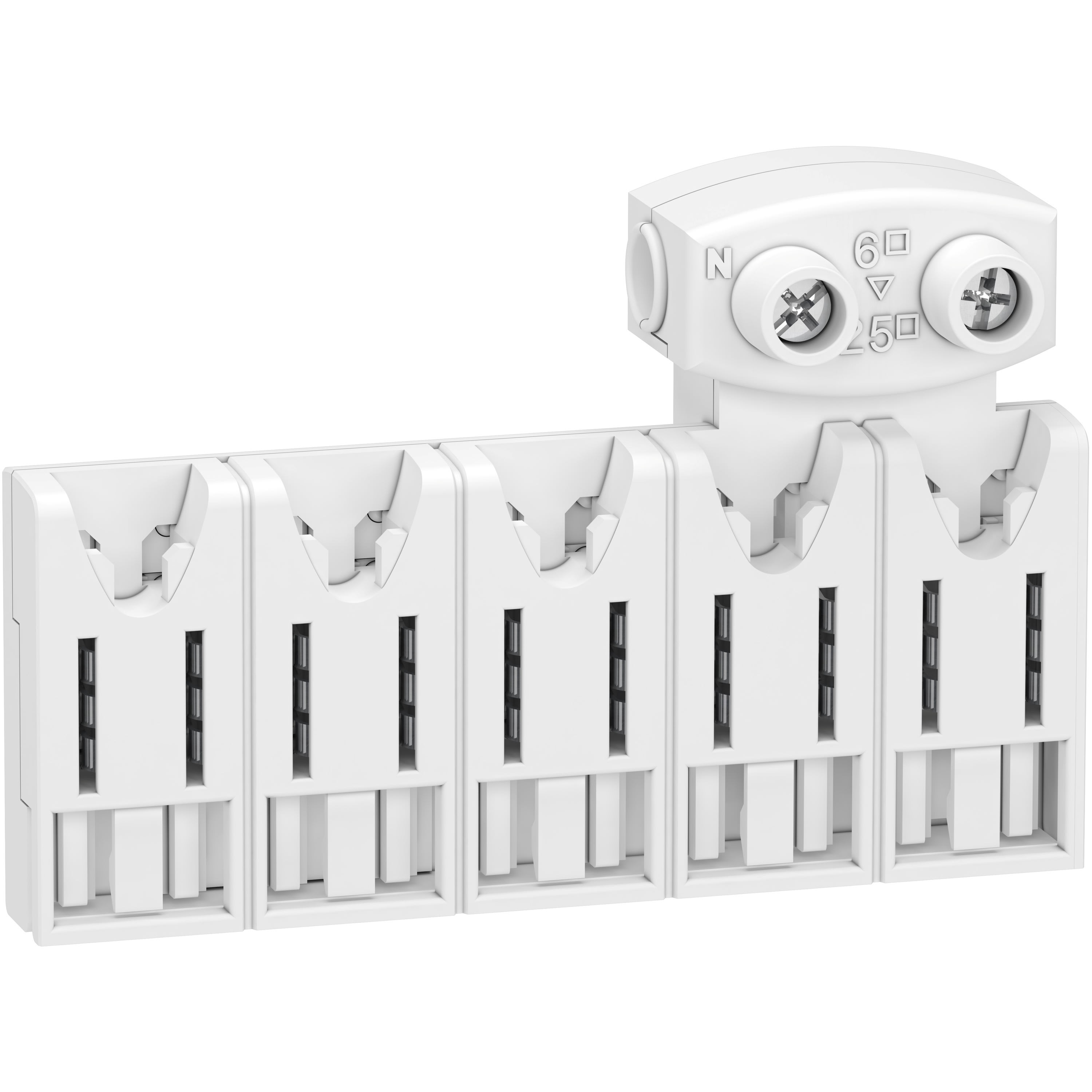 Schneider Electric - Reconditionné - Resi9 XE - répartiteur système embrochable - 5M- avec connecteur