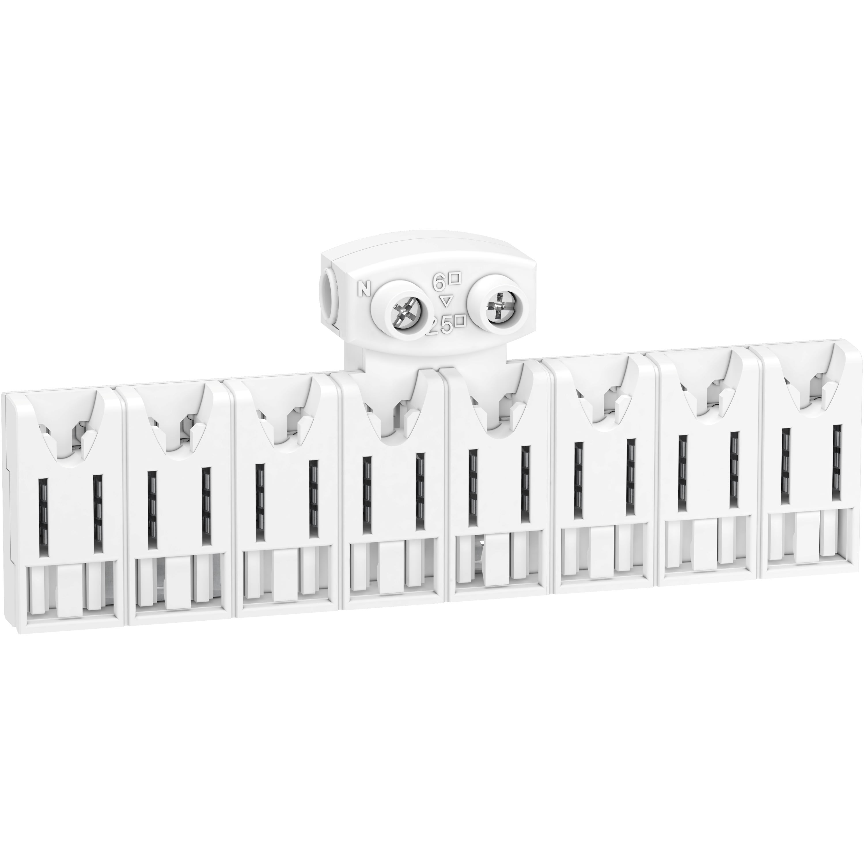 Schneider Electric - Reconditionné - Resi9 XE - répartiteur système embrochable - 8M- avec connecteur