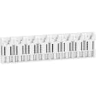 Schneider Electric - Reconditionné - Resi9 XE - répartiteur système embrochable - 8M- sans connecteur