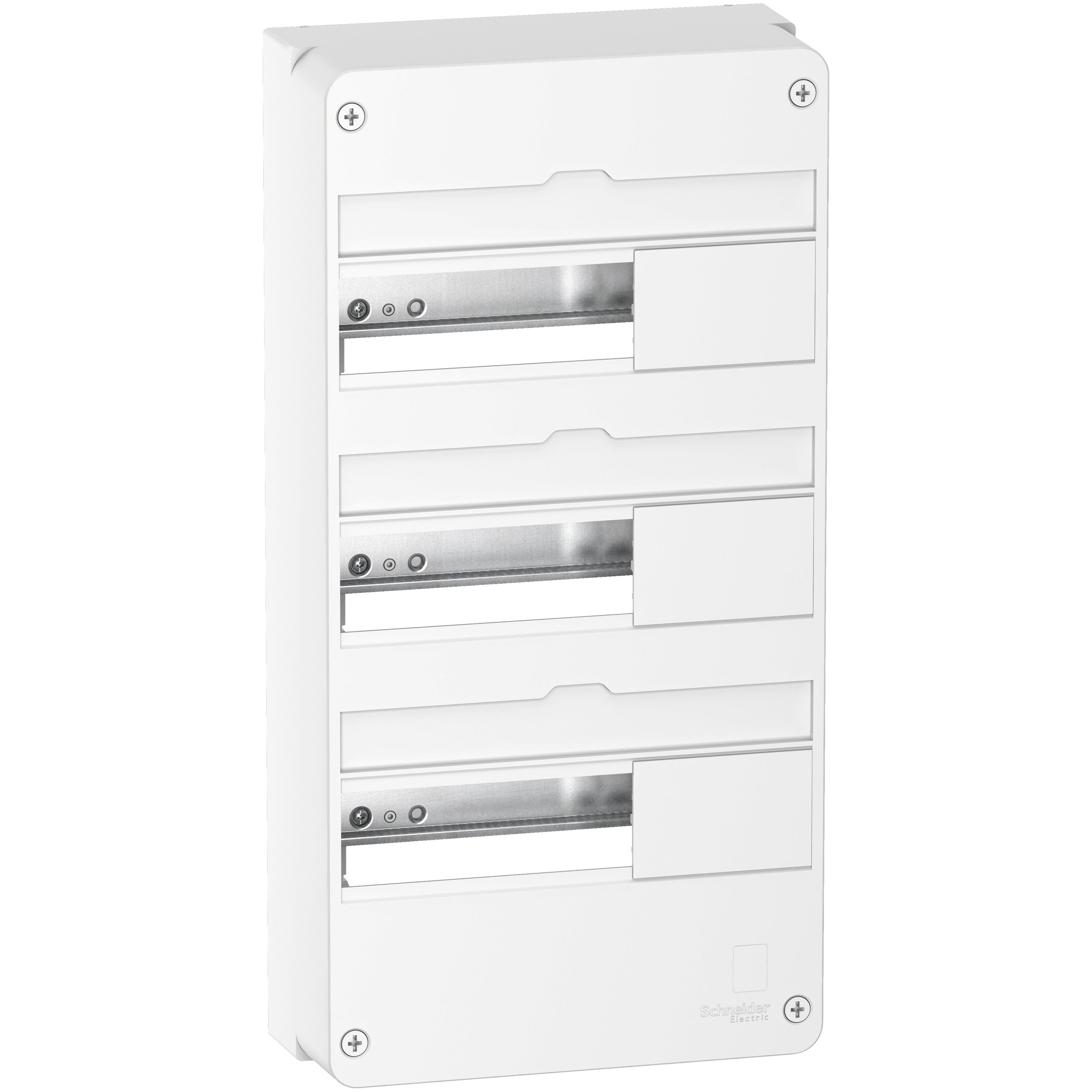 Schneider Electric - Reconditionné - Resi9 - Coffret en saillie Blanc - 3 rangées de 13 modules