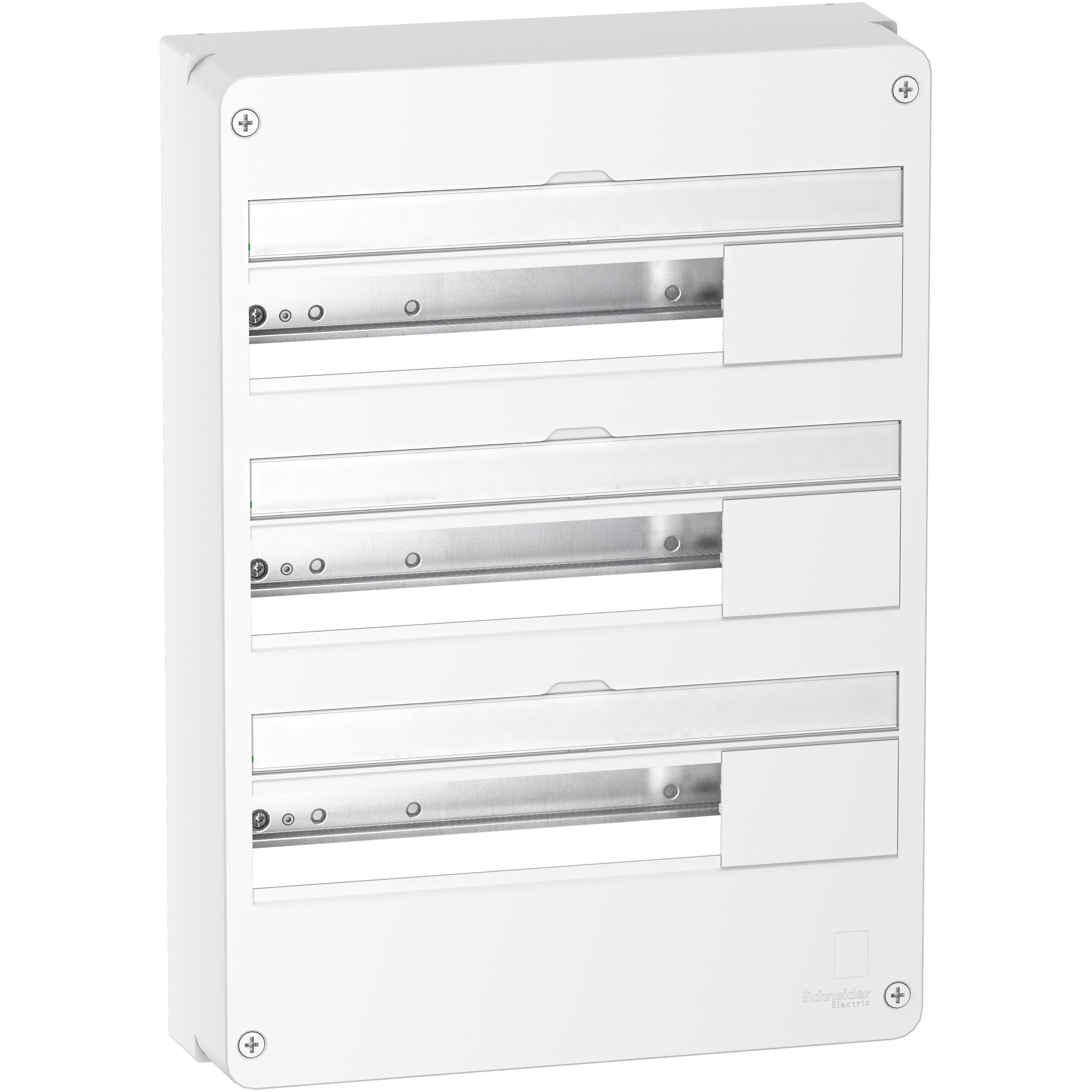 Schneider Electric - Reconditionné - Resi9 - Coffret en saillie Blanc - 3 rangées de 18 modules