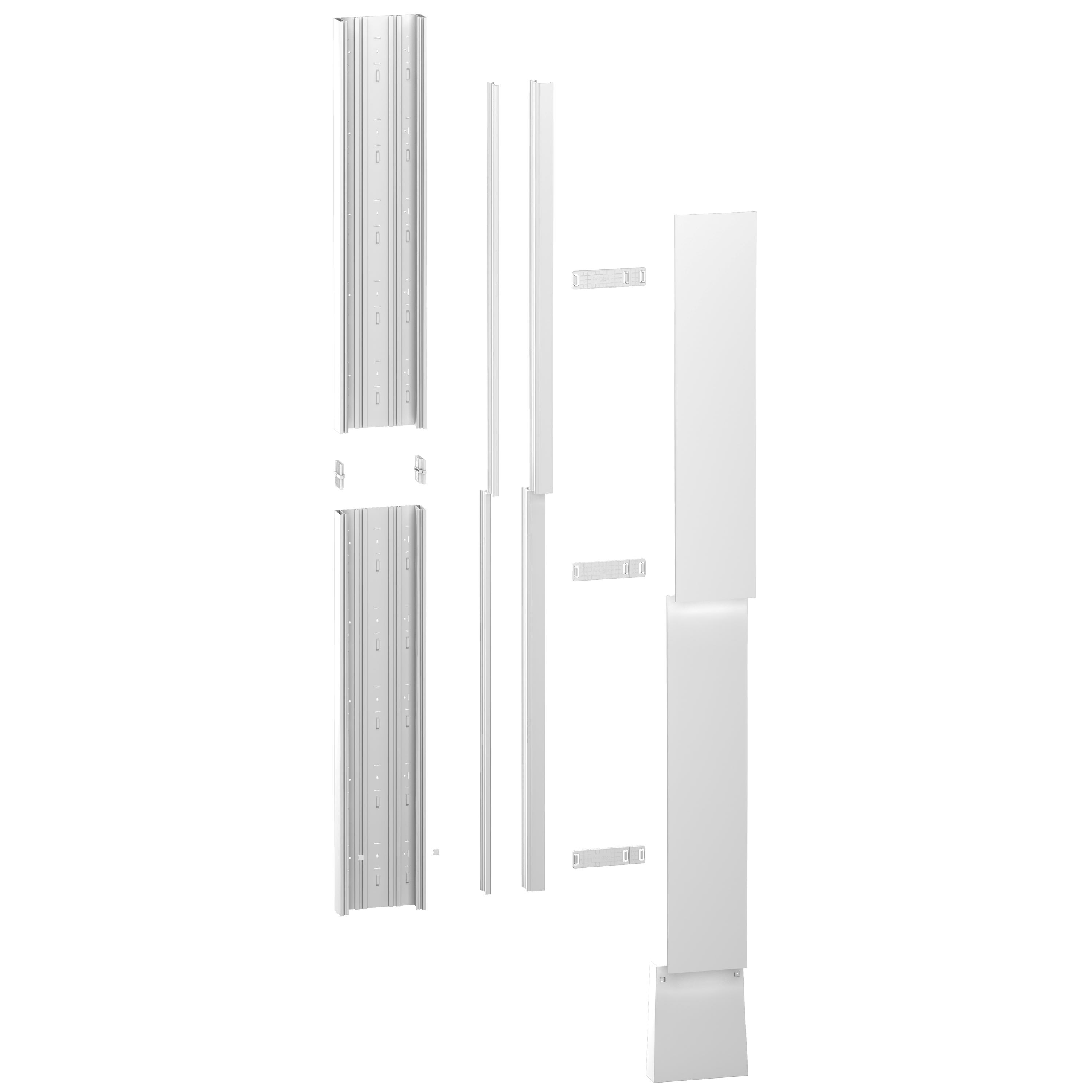 Schneider Electric - Reconditionné - Resi9 - kit goulotte 18M -2part.- corps- capot - cloisons