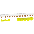 Schneider Electric - Reconditionné - Resi9- peigne monobloc - 1P+N - 63A - 10 modules- cache dents 5M