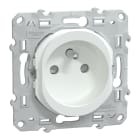 Schneider Electric - Reconditionné - Ovalis - prise de courant à puits 2P+T 16A - bornes auto - Blanc
