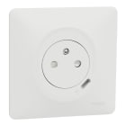 Schneider Electric - Reconditionné - Ovalis - combi 2P+T 16A affl+charg USB-C 10,5W - auto - Blanc