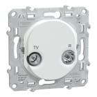 Schneider Electric - Reconditionné - Ovalis - prise TV-R - Blanc