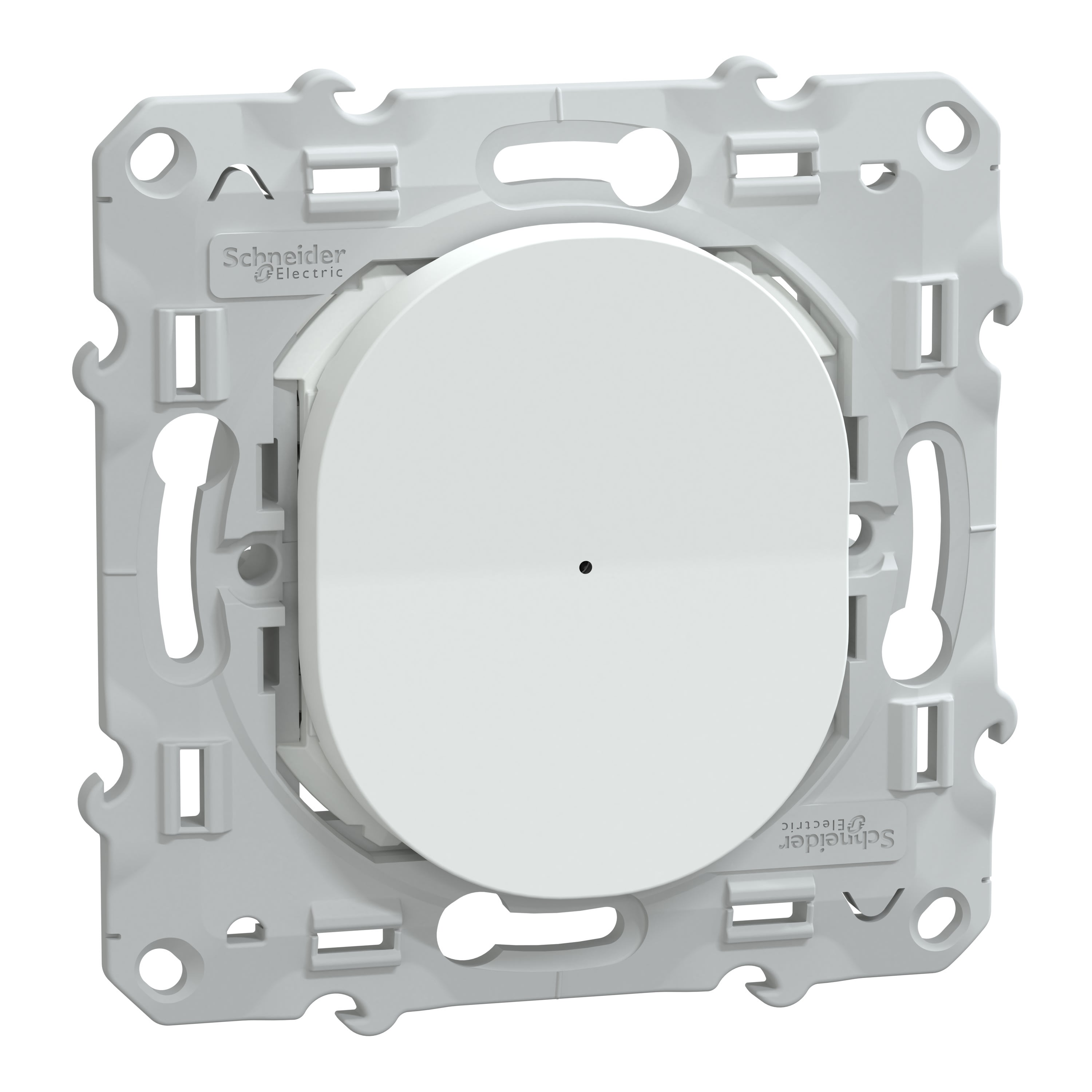 Schneider Electric - Reconditionné - Wiser Ovalis - variateur poussoir - 2 fils - zigbee - Blanc