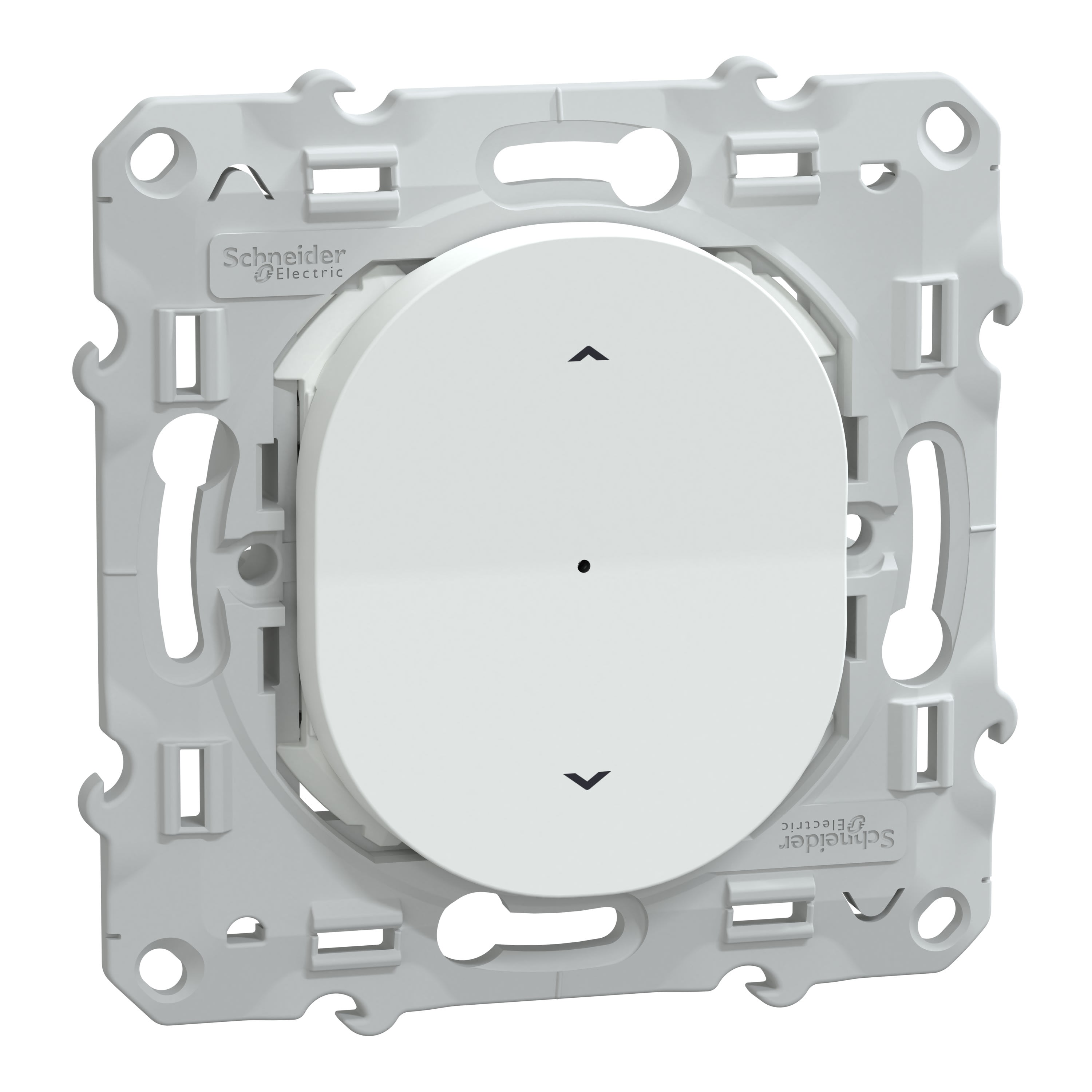 Schneider Electric - Reconditionné - Wiser Ovalis - interrupteur volet-roulant - 4A - zigbee - Blanc