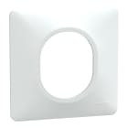 Schneider Electric - Reconditionné - Ovalis - plaque de finition - 1 poste blanc